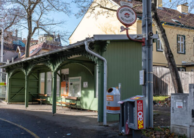 Wien Hernals, Straßenbahnhaltestelle Neuwaldegg - Wolfram Glaser - fotografie & film